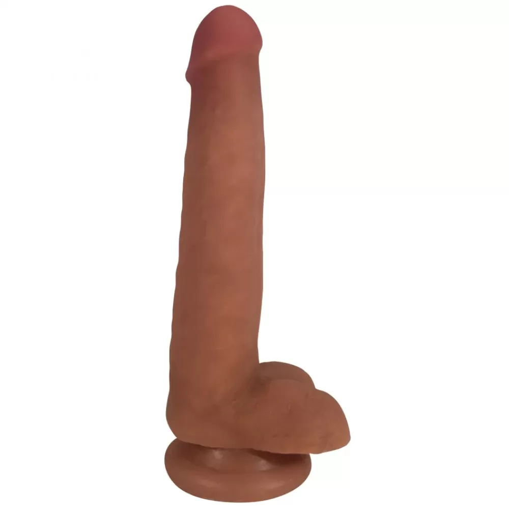Outlet Healthy & Active Easy Riders 8 Inch Dual Density Dildo With Balls