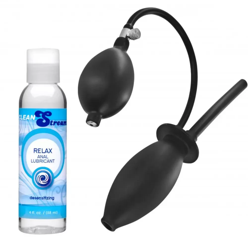 Hot Healthy & Active Enema Anal Stretcher with Lubricant