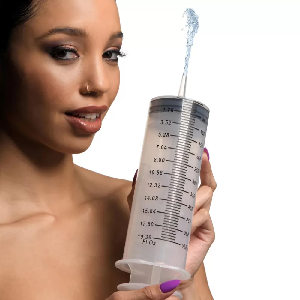 Hot Healthy & Active Enema Syringe with Tube