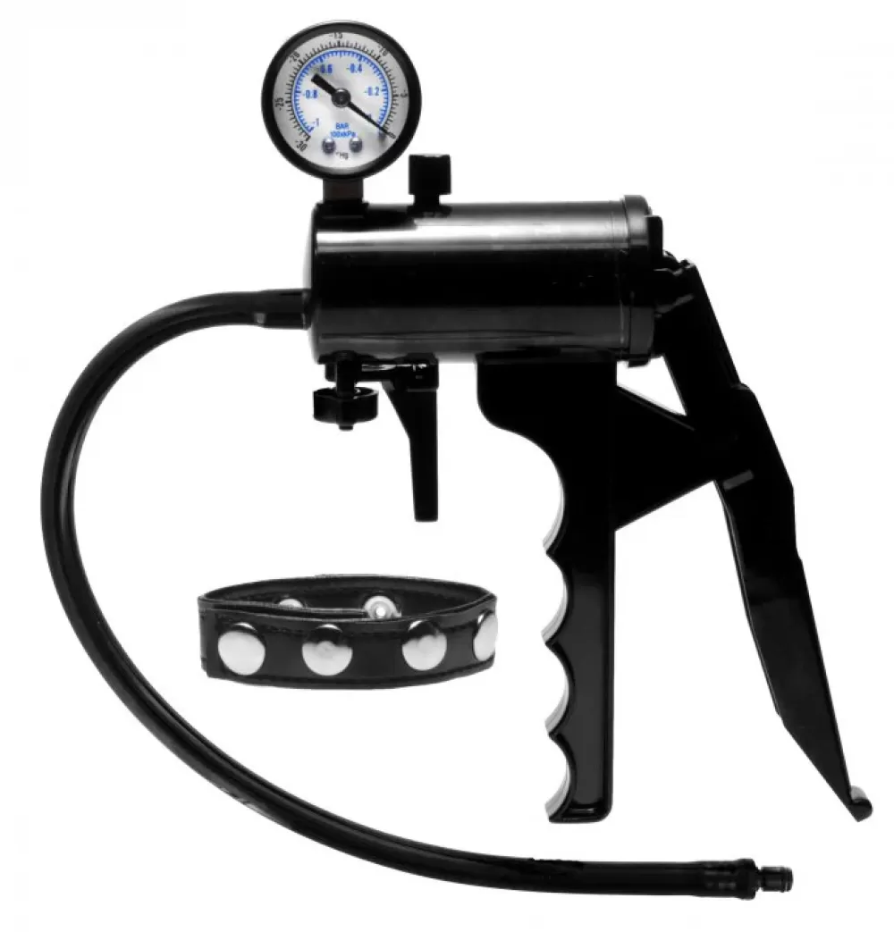 New Healthy & Active Enhanced Premium Hand Pump with Pressure Gauge