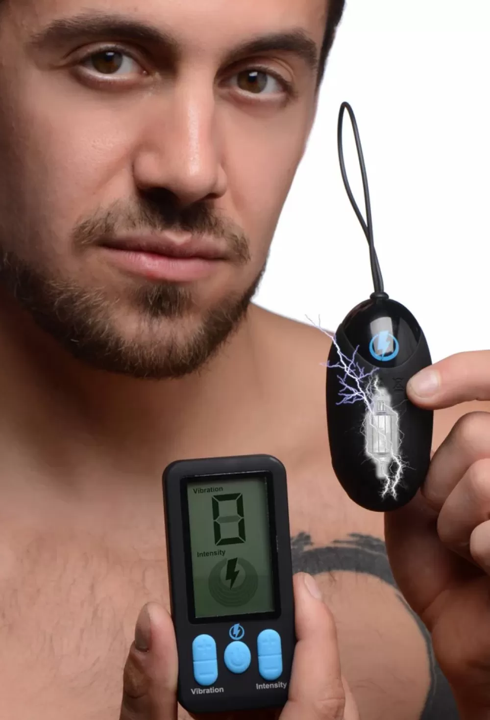 Outlet Healthy & Active E-Stim Pro Silicone Vibrating Egg with Remote Control