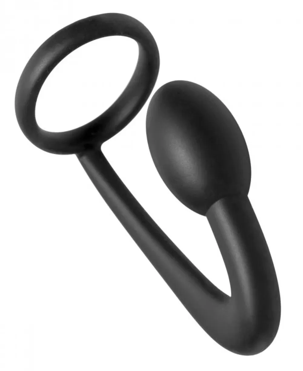 Hot Healthy & Active Explorer Silicone Cock Ring and Prostate Plug