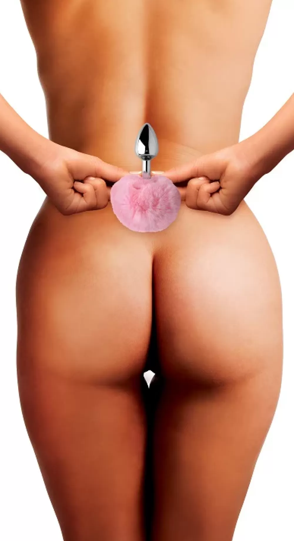 Sale Healthy & Active Fluffy Bunny Tail Anal Plug