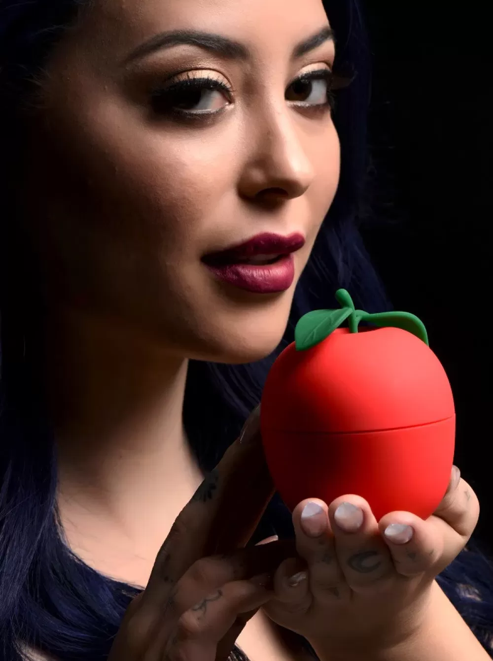 Store Healthy & Active Forbidden Apple Silicone Clit Stimulator