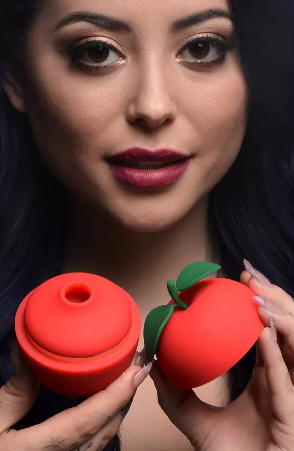 Store Healthy & Active Forbidden Apple Silicone Clit Stimulator