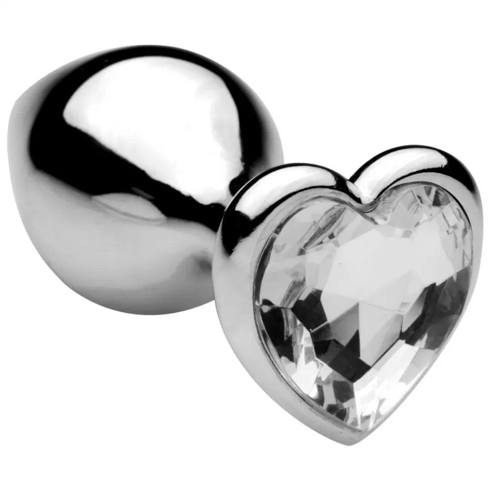 Cheap Healthy & Active Frisky Diamond Heart Jewel Anal Plug