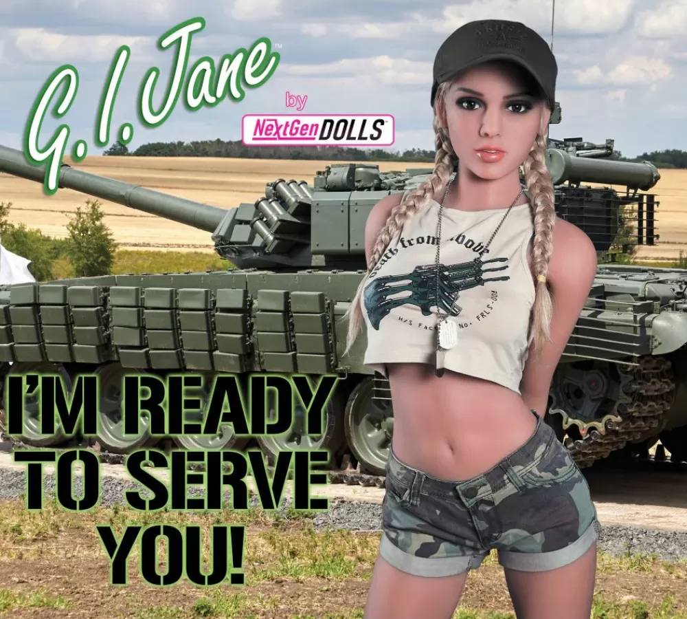 Best Healthy & Active GI Jane Premium Love Doll