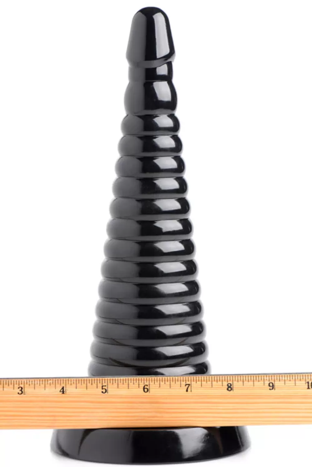 Cheap Healthy & Active Giant Ribbed Anal Cone