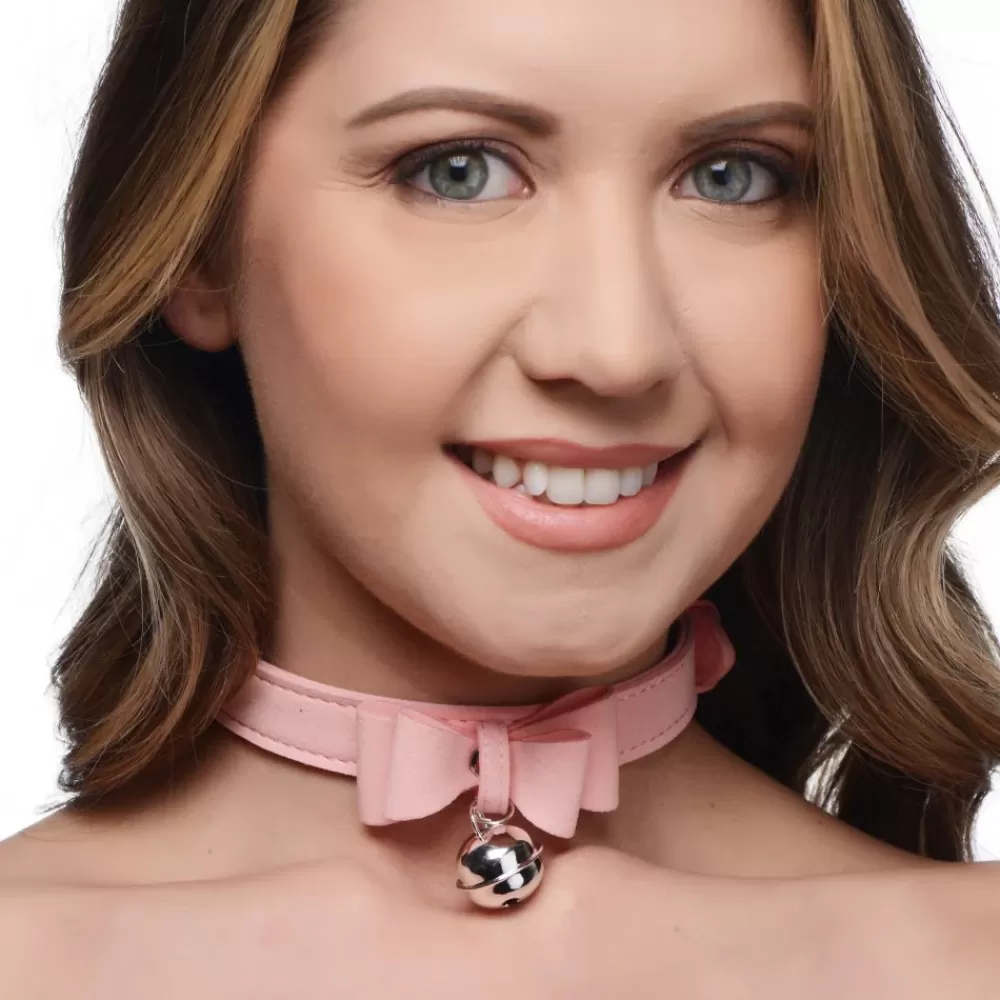 Online Healthy & Active Golden Kitty Cat Bell Collar