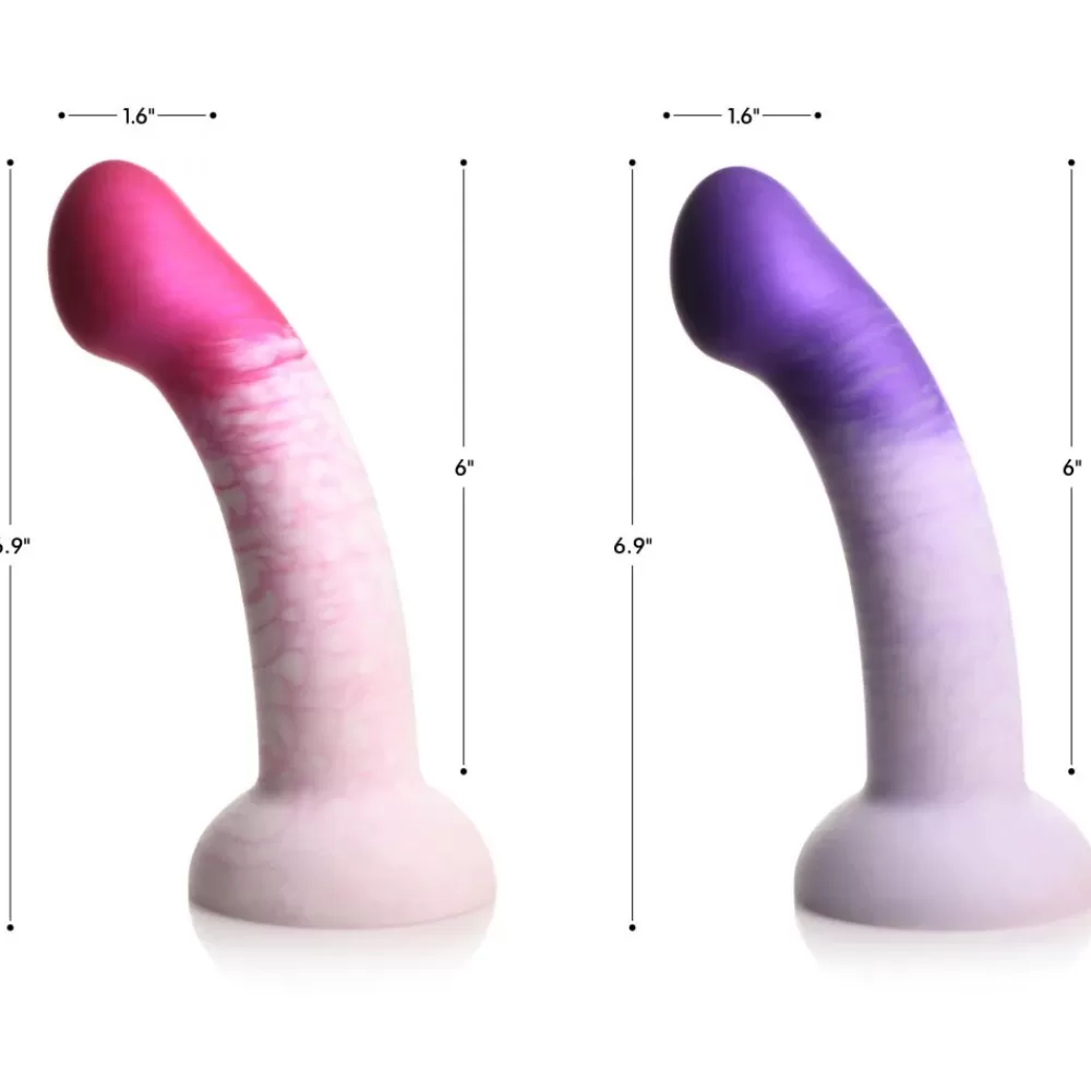 Fashion Healthy & Active G-Swirl G-Spot Silicone Dildo