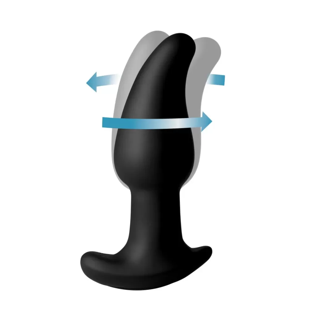 Store Healthy & Active Gyro-M 10X Curved Rimming Plug with Remote Control