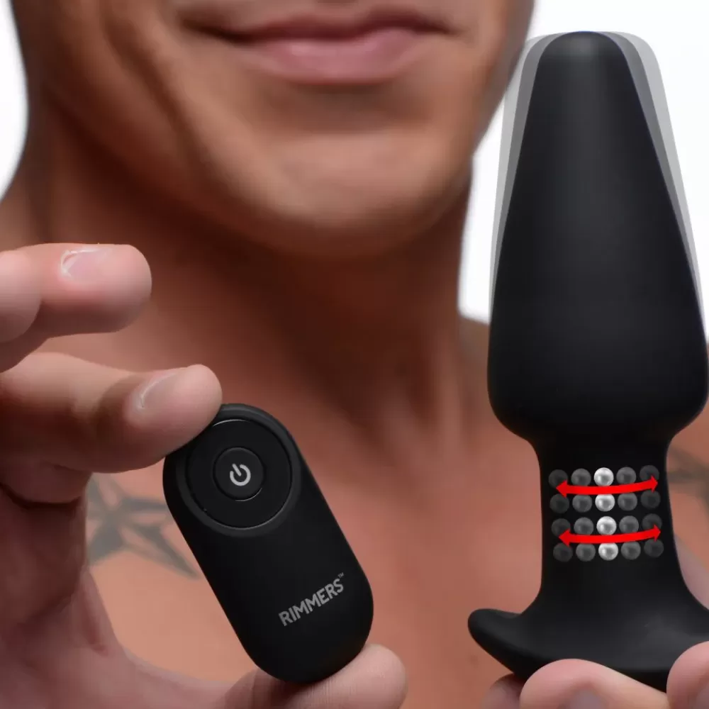 Best Healthy & Active Gyro-R 10X Smooth Rimming Plug with Remote Control