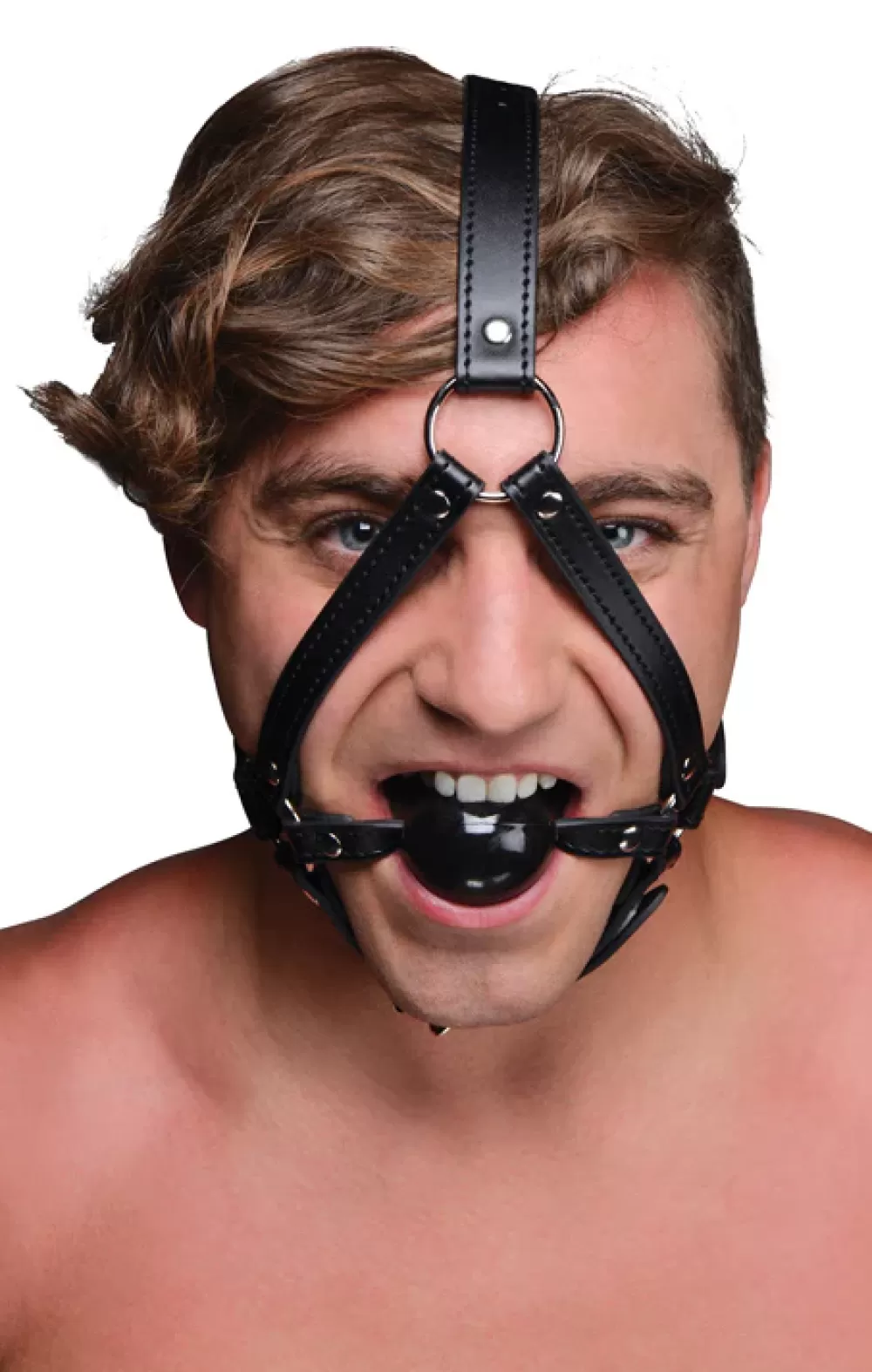 Cheap Healthy & Active Head Harness and Ball Gag