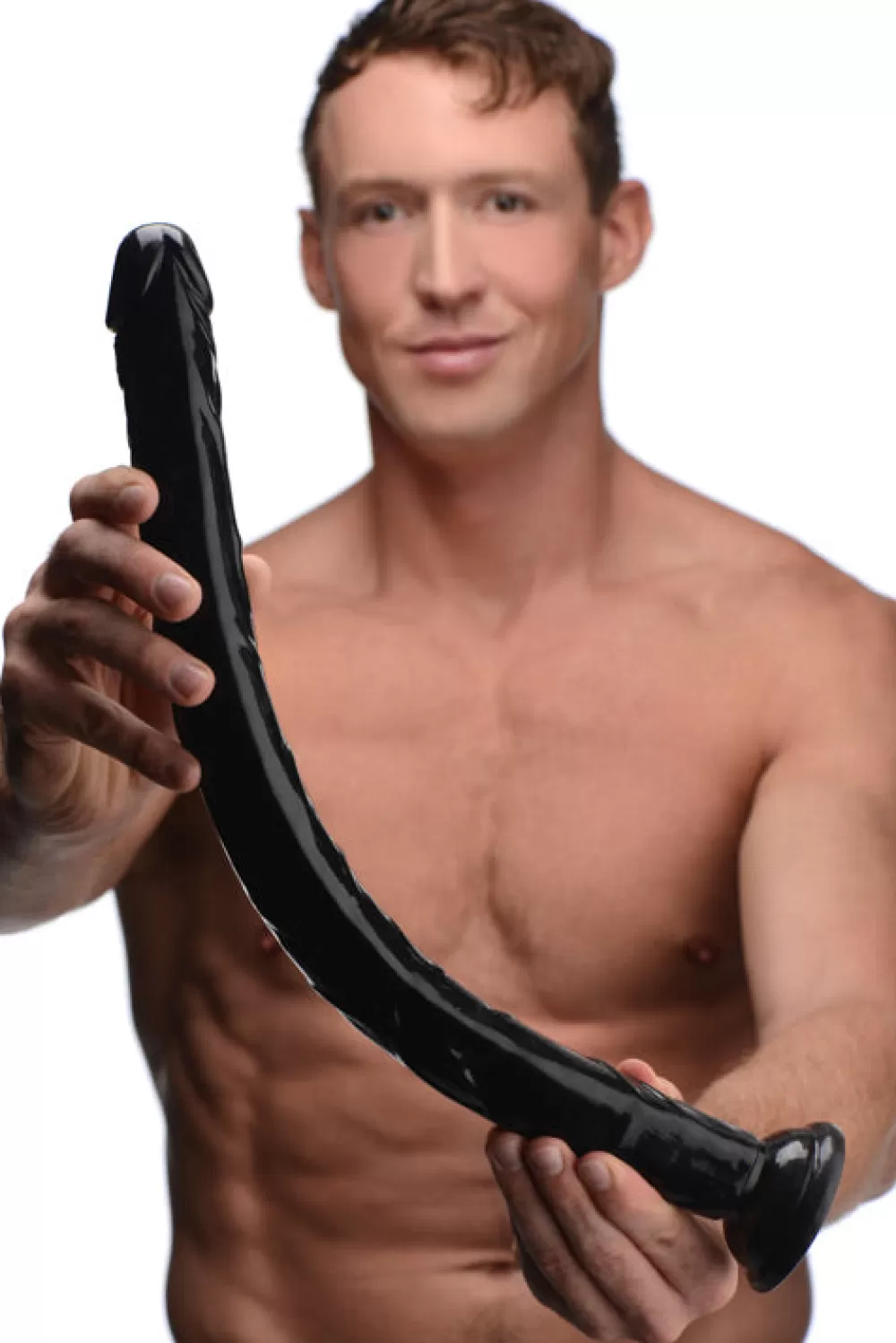 Fashion Healthy & Active Hosed 19 Inch Realistic Anal Dildo