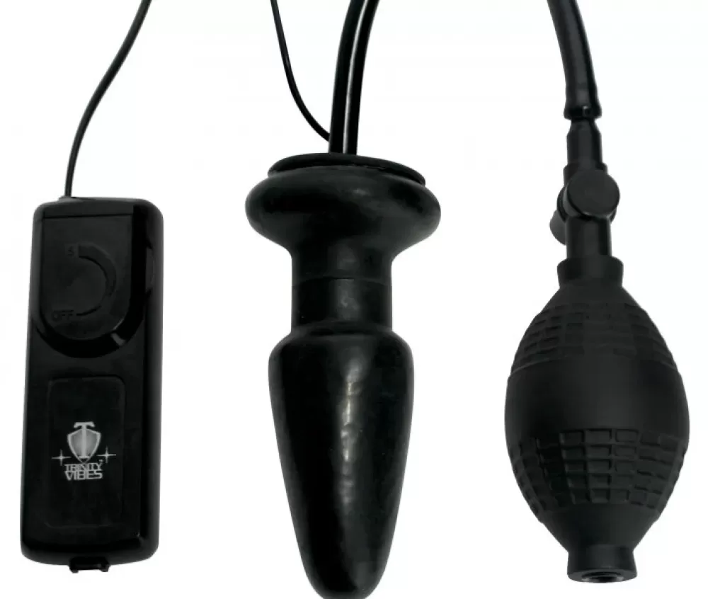 Store Healthy & Active Inflatable & Vibrating Butt Plug