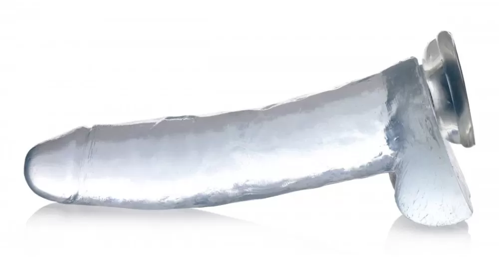 Best Healthy & Active Jock C-Thru Dildo with Balls