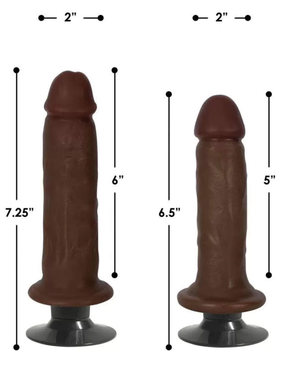 New Healthy & Active Jock Dark Vibrating Dildo