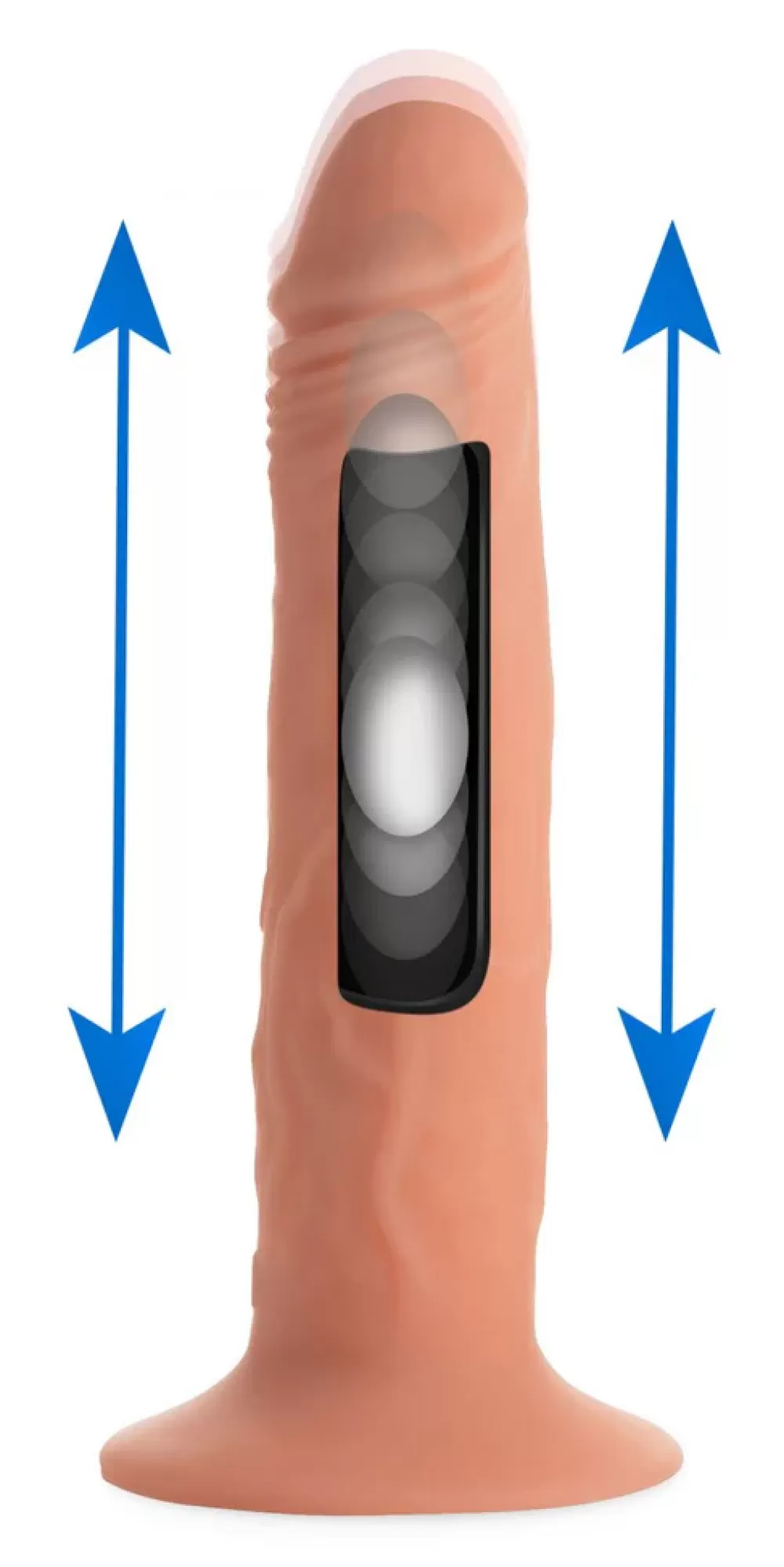 Cheap Healthy & Active Kinetic Thumping 7X Remote Control Dildo