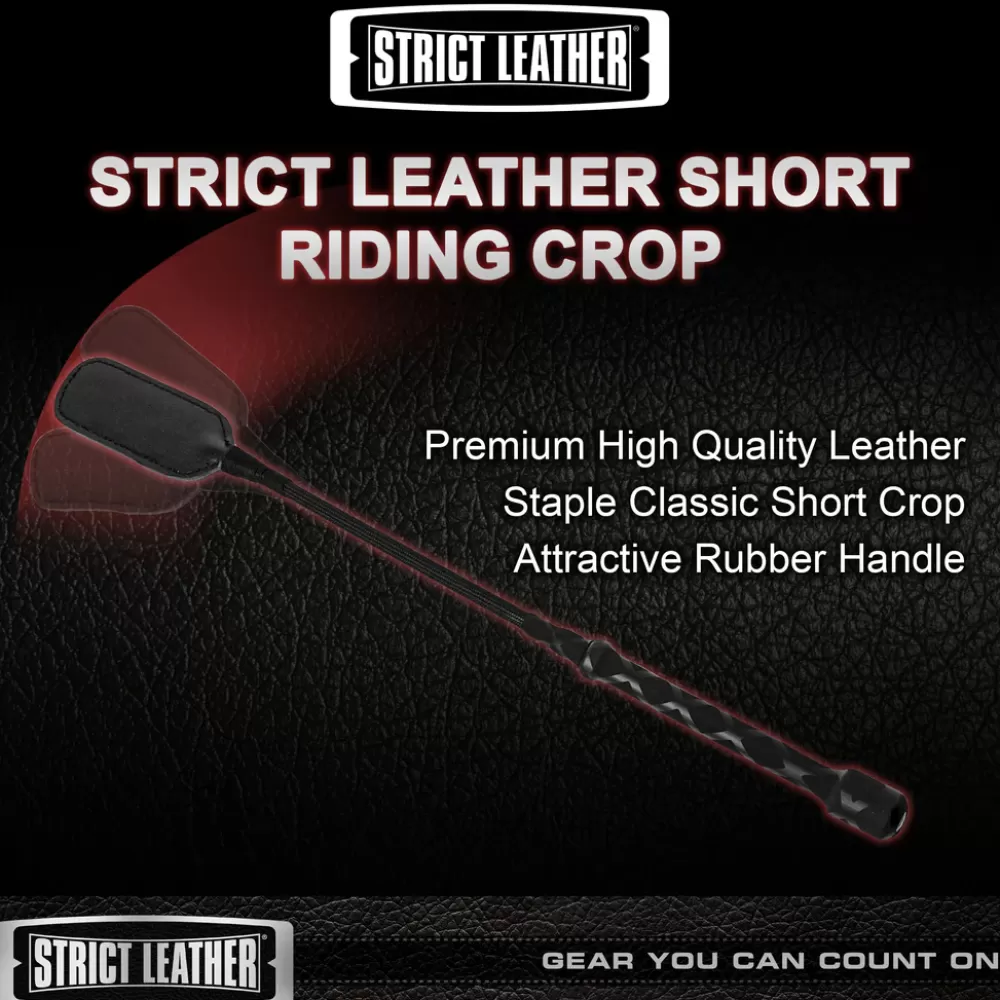 Store Healthy & Active Leather Short Riding Crop