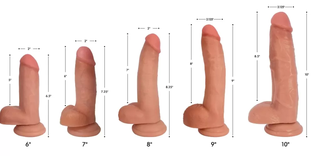 Clearance Healthy & Active Light Bareskin Dildo with Balls