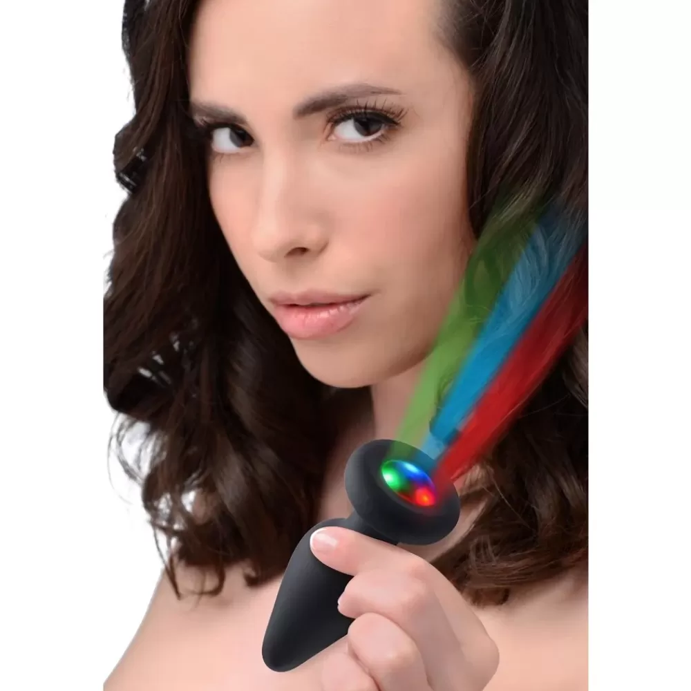 Clearance Healthy & Active Light Up Silicone Anal Plug