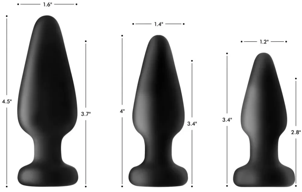 Clearance Healthy & Active Light Up Silicone Anal Plug