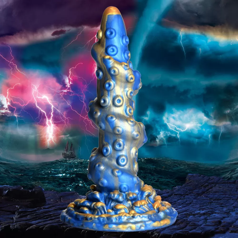 New Healthy & Active Lord Kraken Tentacled Silicone Dildo