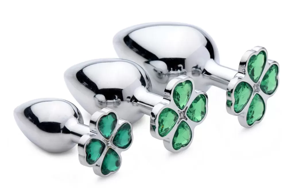 Sale Healthy & Active Lucky Clover Gem Anal Plug