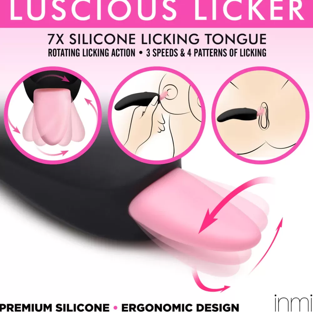 Hot Healthy & Active Luscious Licker 7X Silicone Licking Tongue