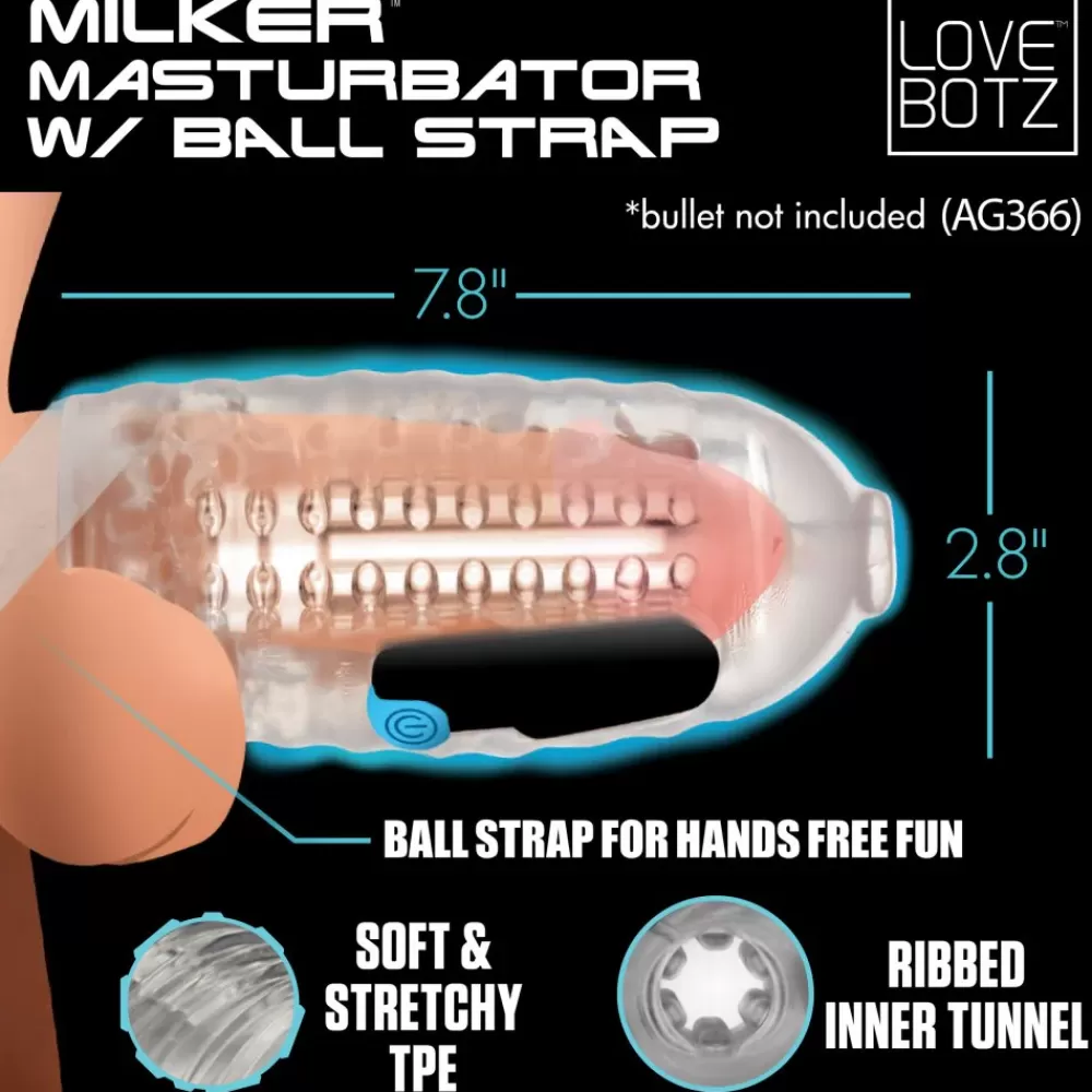 Shop Healthy & Active Milker Masturbator with Ball Strap