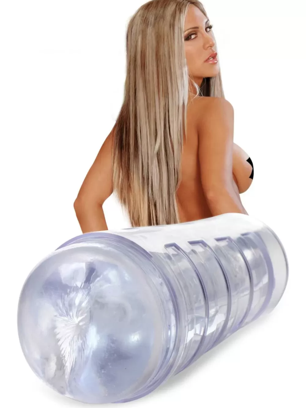 Discount Healthy & Active Mistress Brianna Diamond Clear Deluxe Ass Stroker