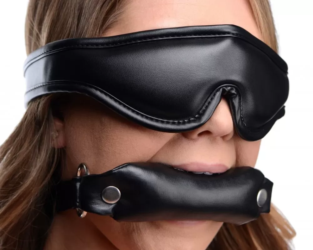 Outlet Healthy & Active Padded Blindfold and Gag Set