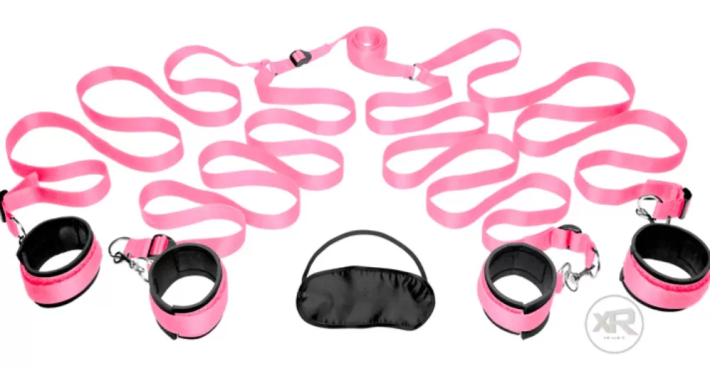 Cheap Healthy & Active Pink Bedroom Restraint Kit