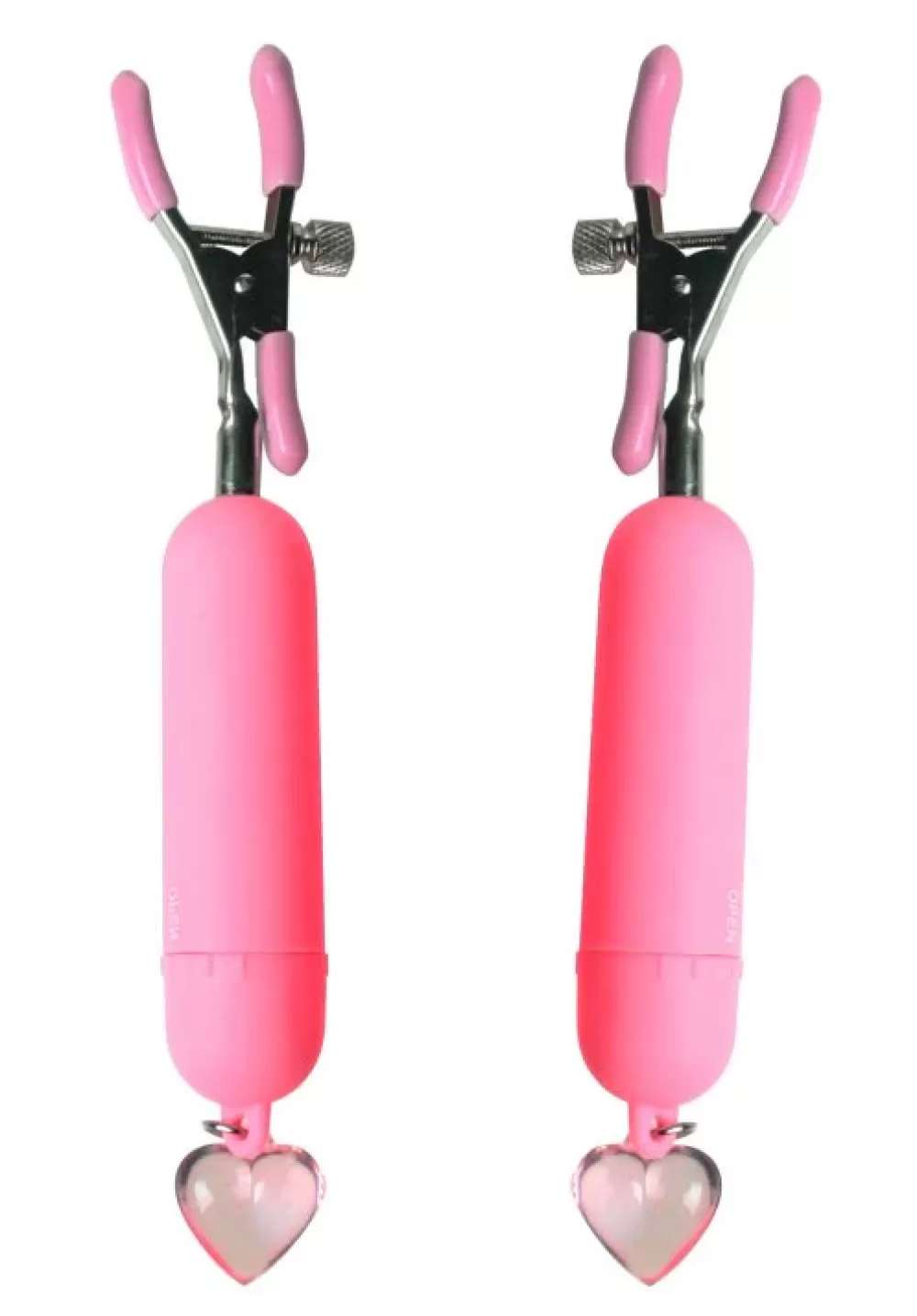 Discount Healthy & Active Pink Crush Vibrating Nipple Clamps