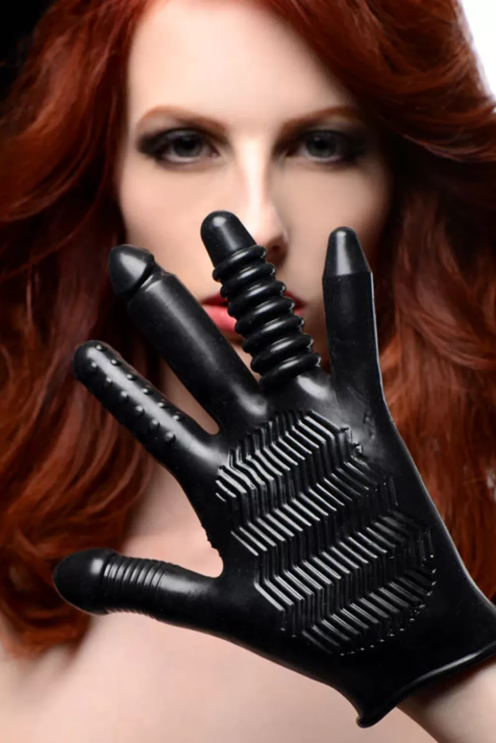 Cheap Healthy & Active Pleasure Poker Textured Glove
