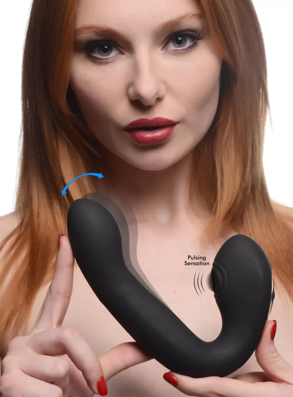 Flash Sale Healthy & Active Power Shake Come Hither Silicone Stimulator