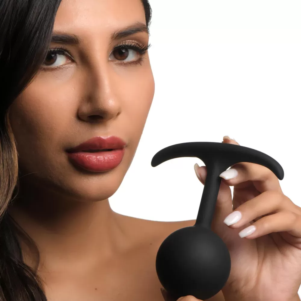 Cheap Healthy & Active Premium Silicone Weighted Anal Plug