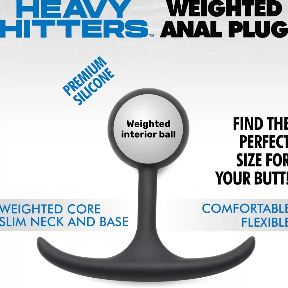 Cheap Healthy & Active Premium Silicone Weighted Anal Plug