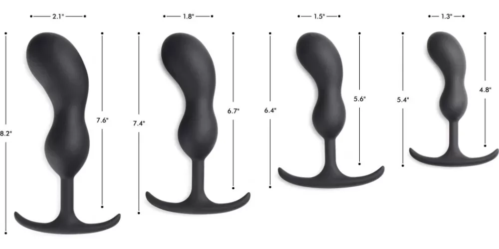 New Healthy & Active Premium Silicone Weighted Prostate Plug