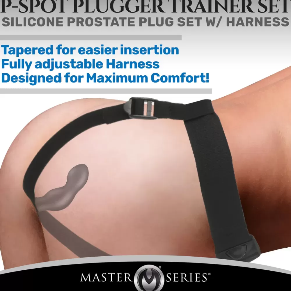 New Healthy & Active P-Spot Plugger Trainer Comfort Harness with Plugs
