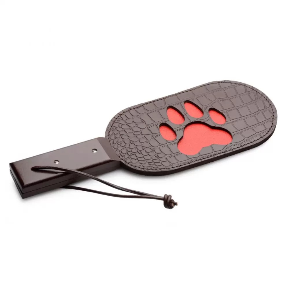 Online Healthy & Active Puppy Paw Leather Paddle
