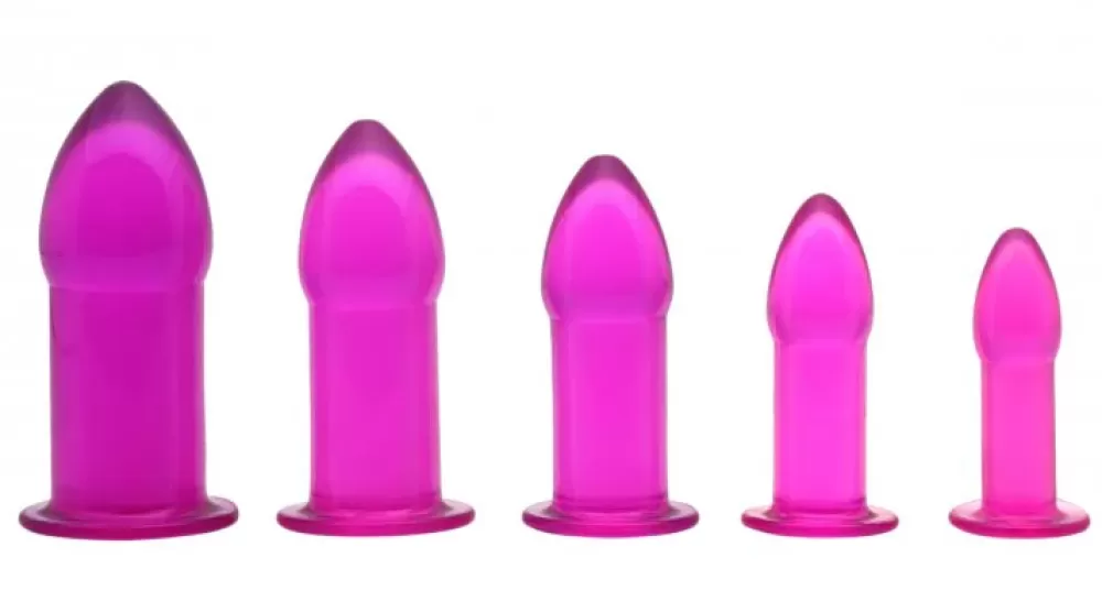 Store Healthy & Active Purple Anal Dilator Kit