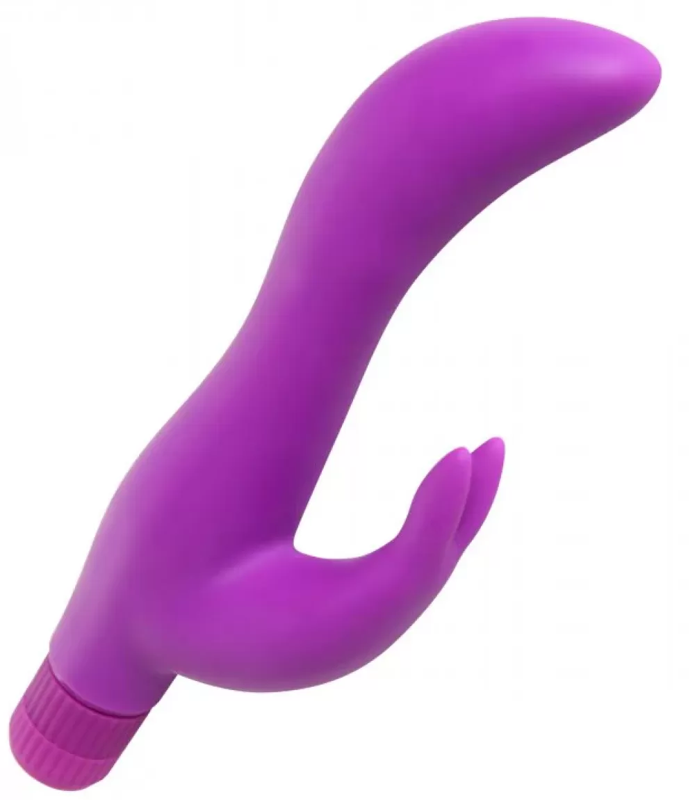 Flash Sale Healthy & Active Purple Slim Silicone Rabbit Vibe
