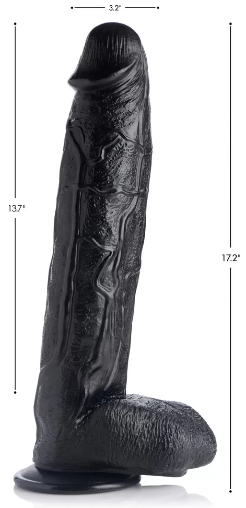 Shop Healthy & Active Raging Rhino 17 Inch Veiny Dildo