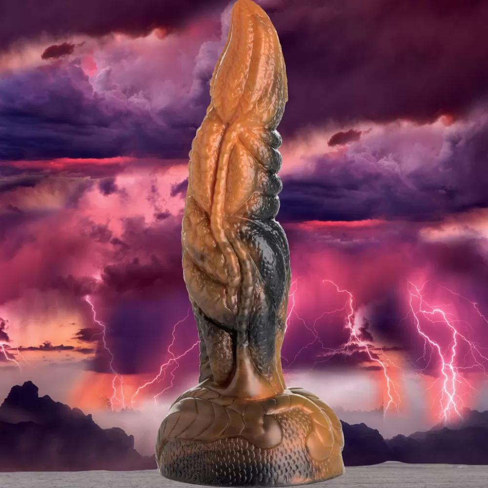 Best Healthy & Active Ravager Rippled Tentacle Silicone Dildo