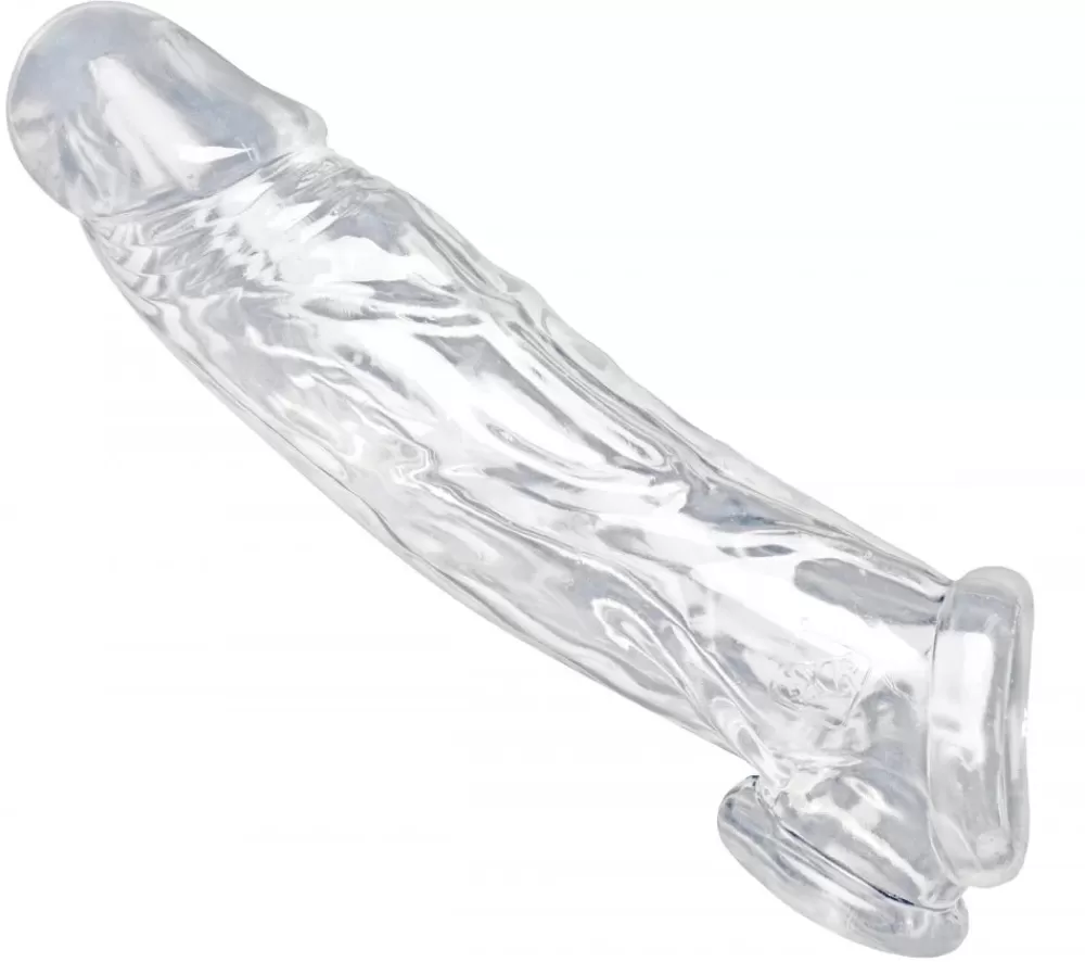 Clearance Healthy & Active Realistic Clear Penis Enhancer and Ball Stretcher