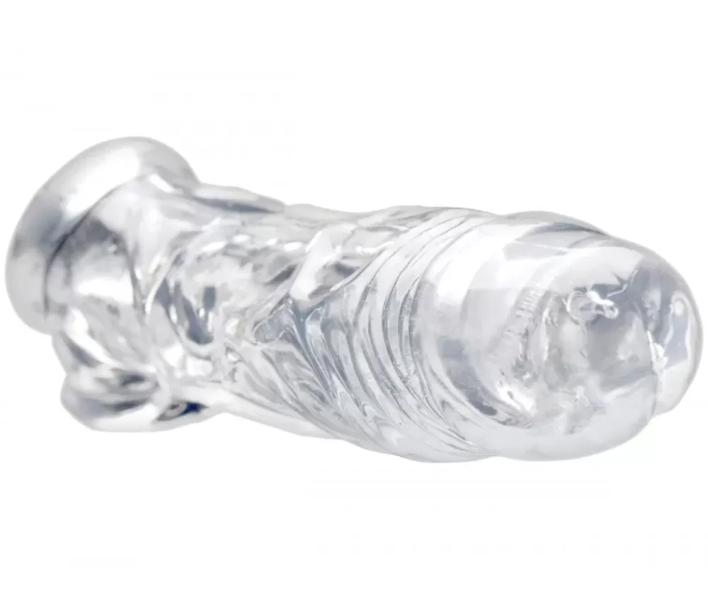 Clearance Healthy & Active Realistic Clear Penis Enhancer and Ball Stretcher