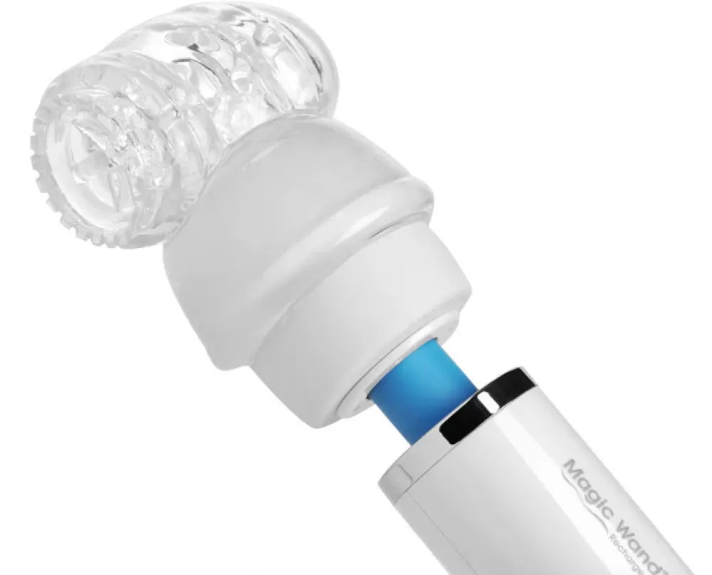 Store Healthy & Active Rechargeable Magic Wand w/ Vibra Cup Attachment