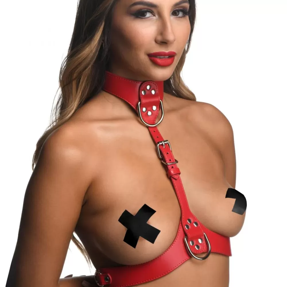 Fashion Healthy & Active Red Female Chest Harness