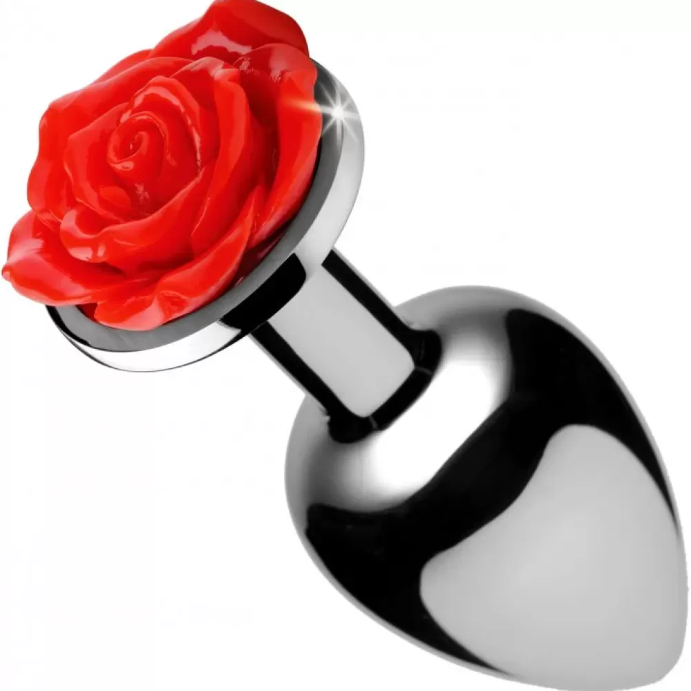 Flash Sale Healthy & Active Red Rose Anal Plug